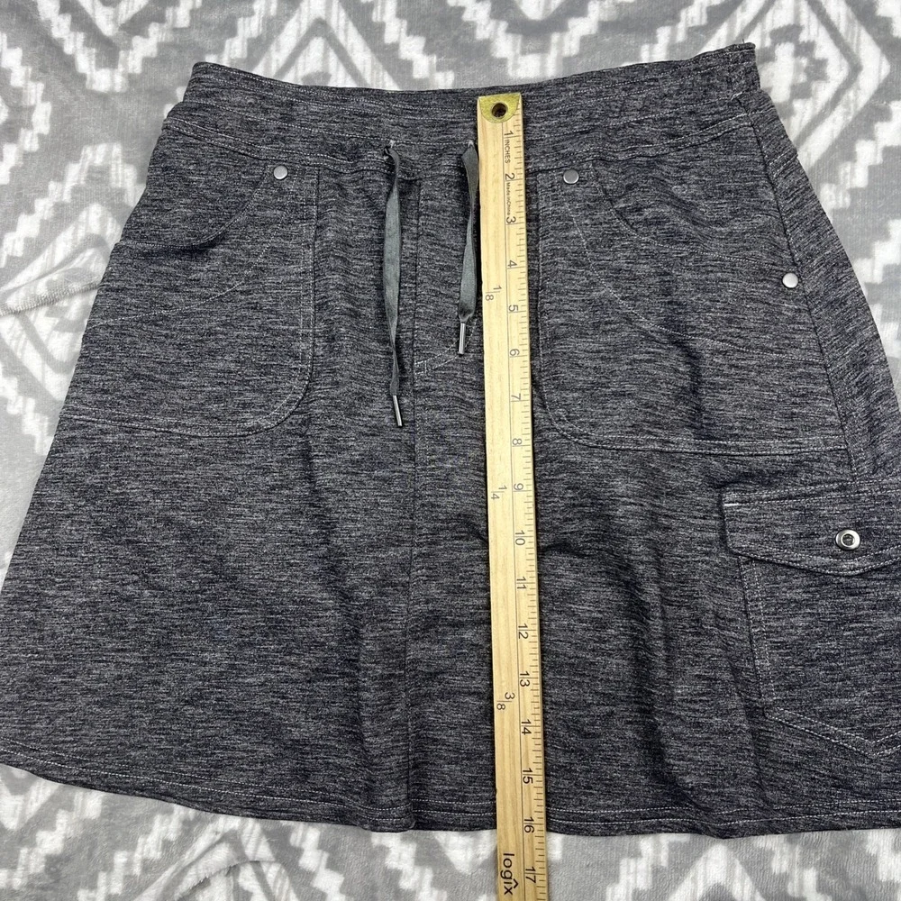 Kuhl Skirt Womens XS Heather Gray Mova Lined Skort Tennis Hiking Outdoors